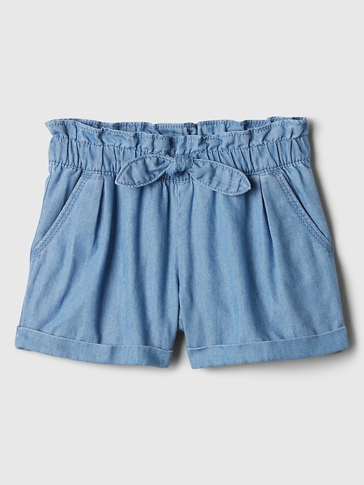 Image number 1 showing, babyGap Chambray Pull-On Shorts