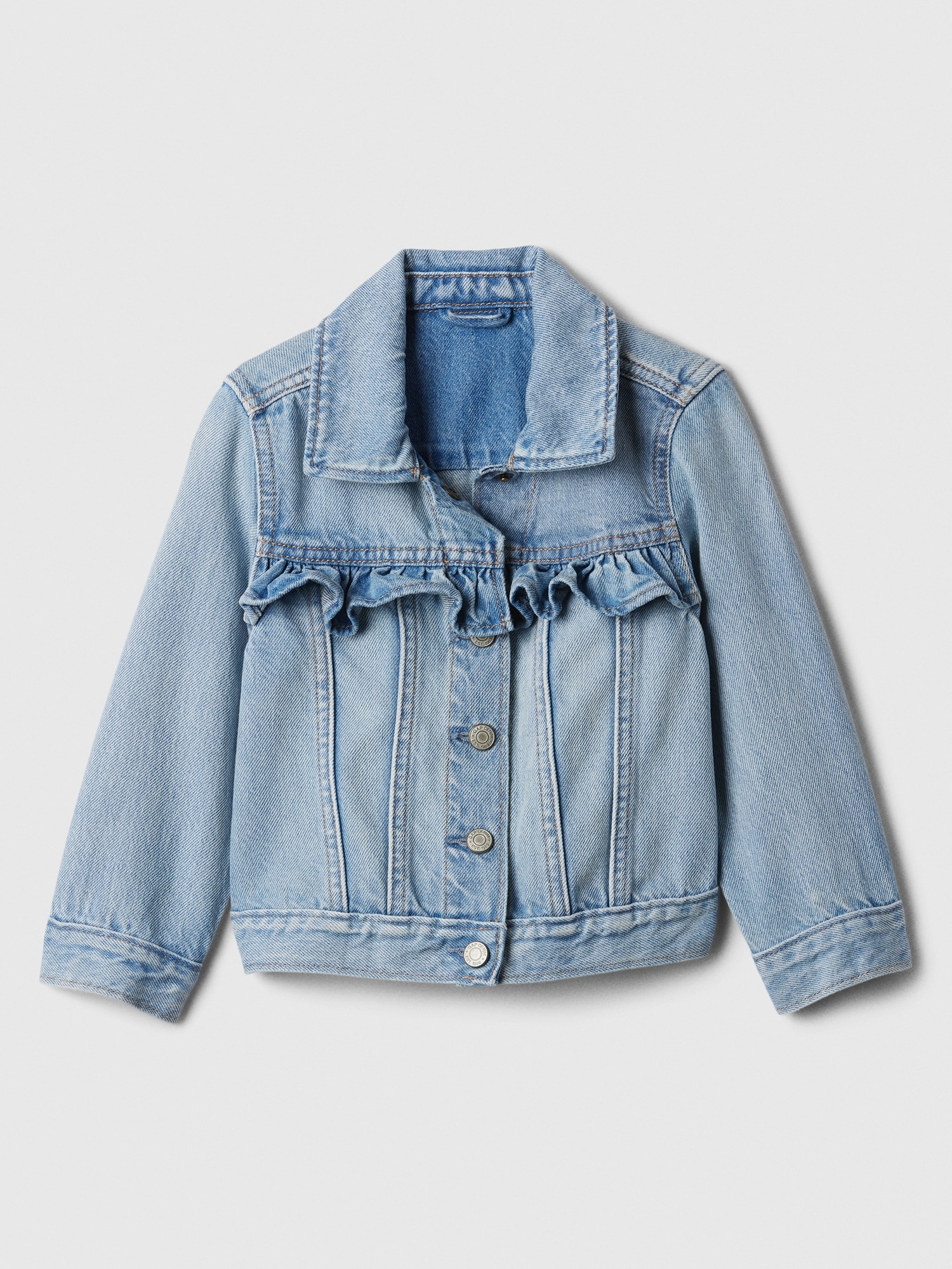 babyGap Ruffle Icon Denim Jacket