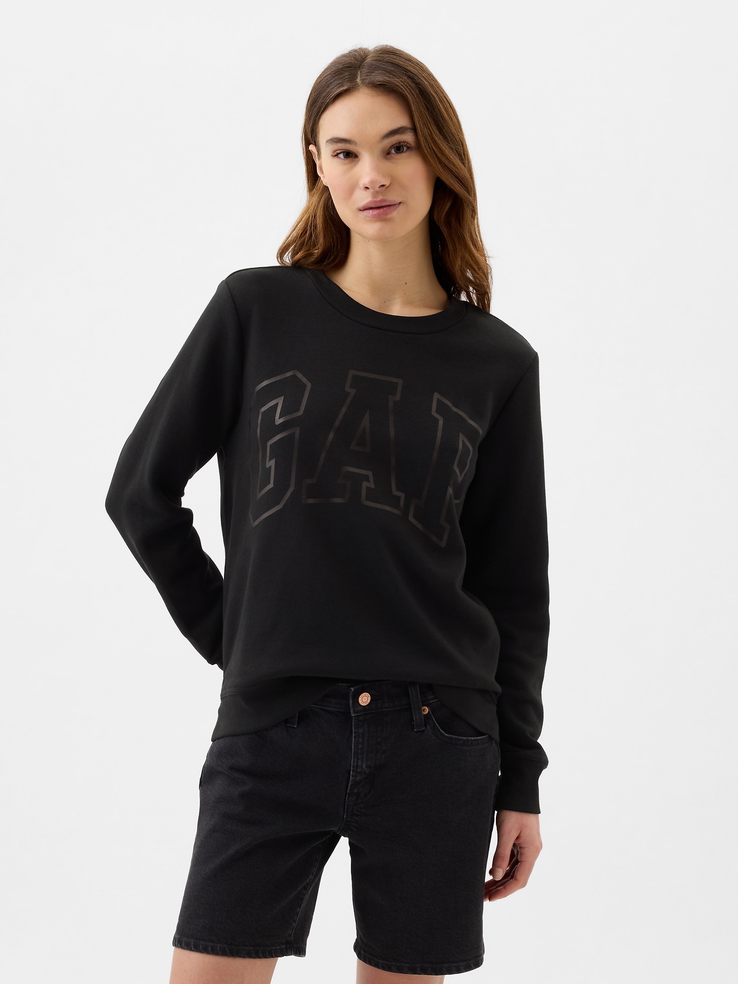 Relaxed Gap Logo Sweatshirt