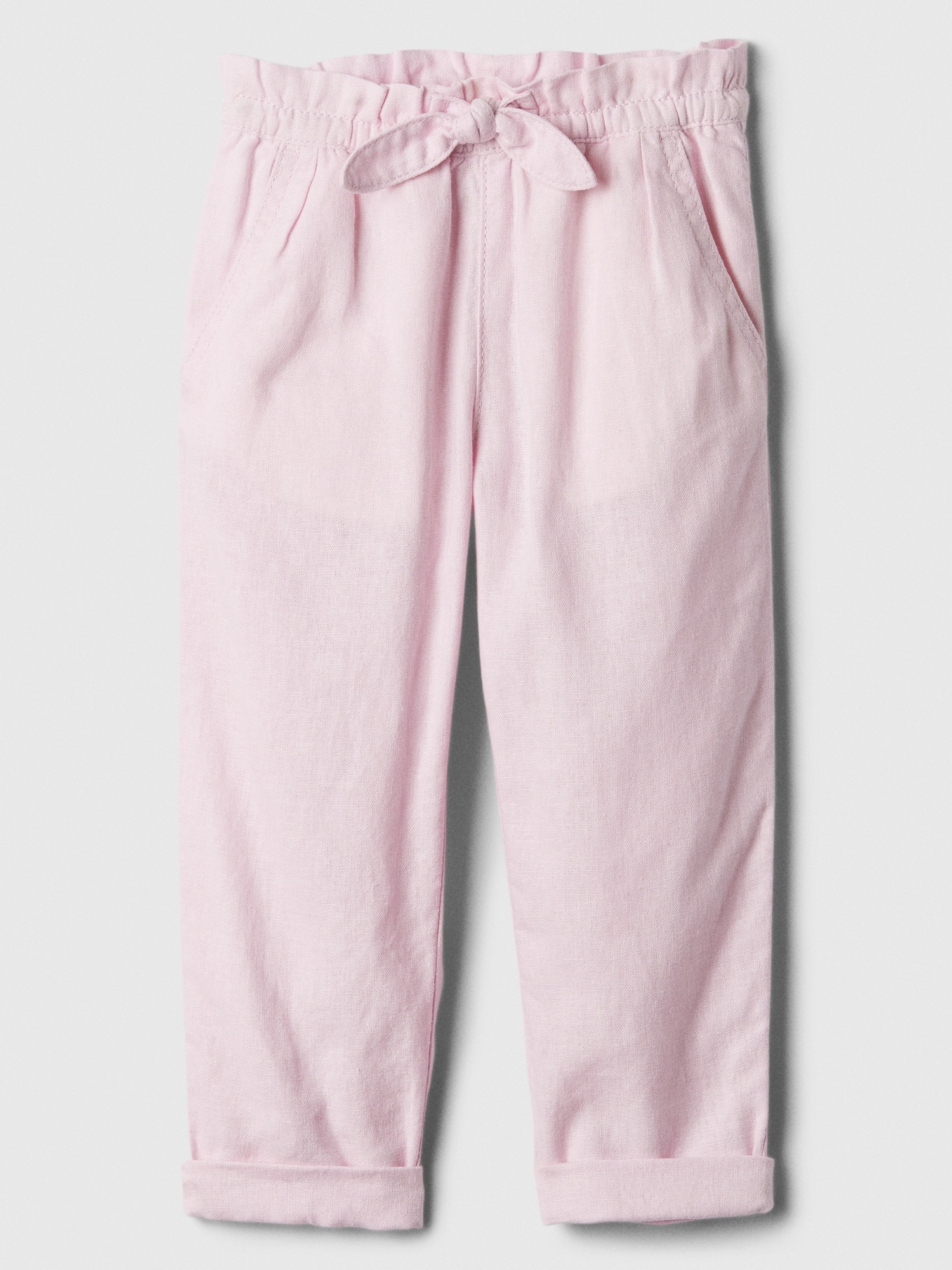 babyGap Linen-Blend Pull-On Pants