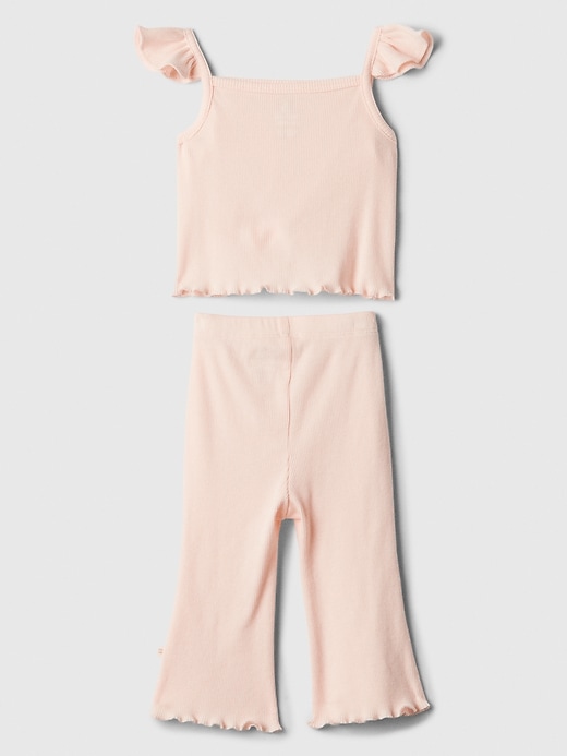 Image number 2 showing, Baby Ribbed Two-Piece Outfit Set