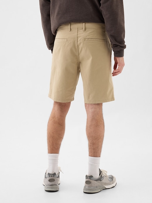 Image number 4 showing, 9" Essential Khaki Shorts