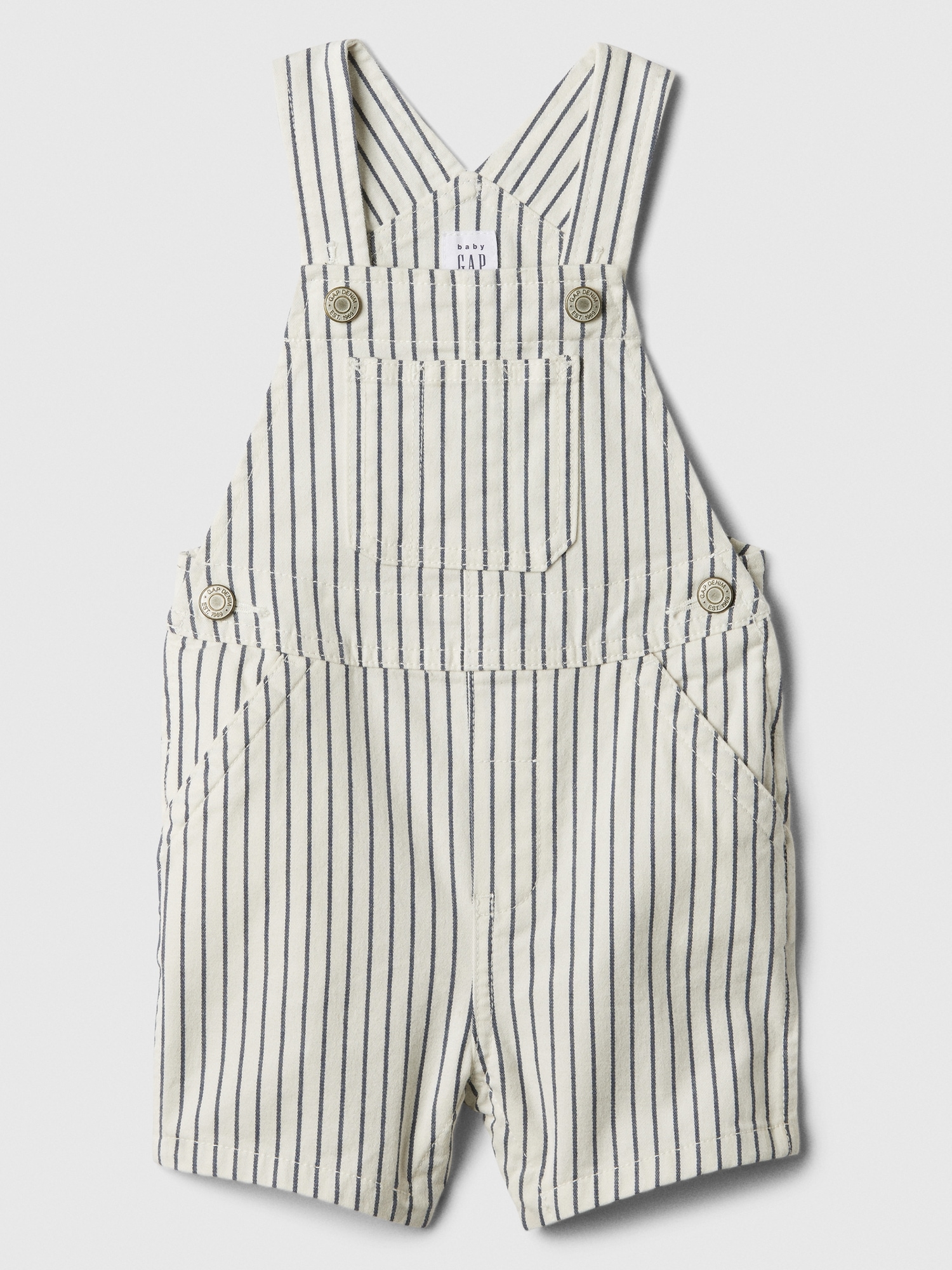 Baby Stripe Shortalls