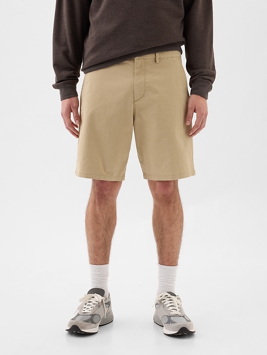 Image number 2 showing, 9" Essential Khaki Shorts