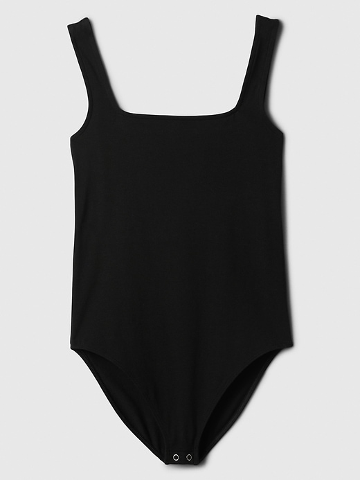 Image number 3 showing, Fitted Squareneck Bodysuit