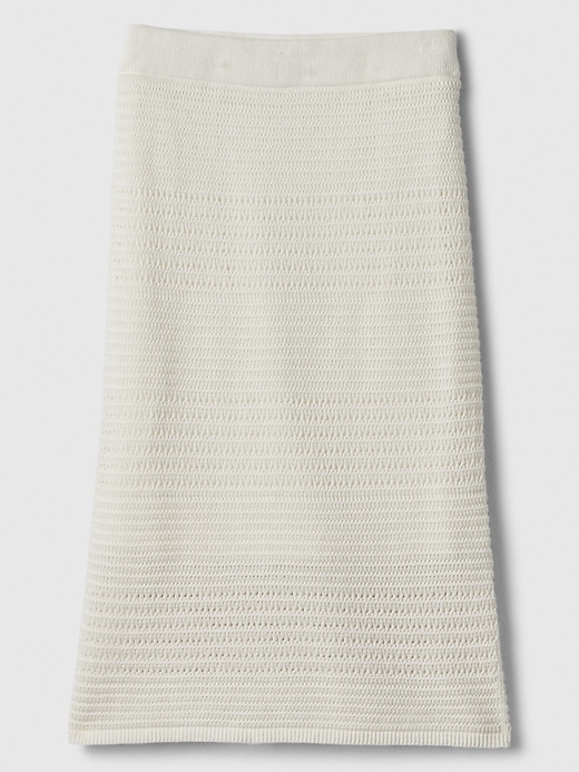 Image number 3 showing, Crochet Sweater Midi Skirt