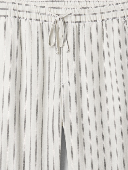 Image number 8 showing, Mid Rise Easy Linen-Blend Pants