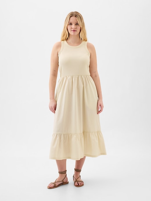 Image number 3 showing, Sleeveless Midi Dress