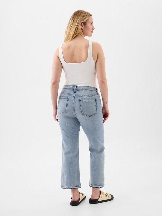 Image number 4 showing, Mid Rise Kick Fit Jeans