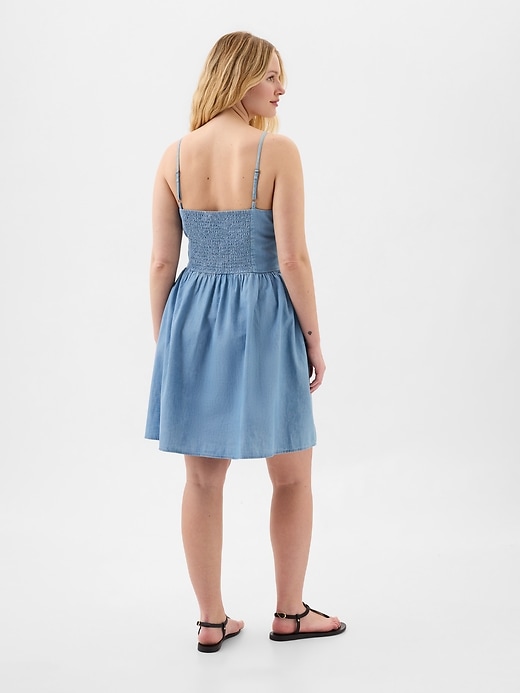 Image number 9 showing, Squareneck Mini Dress