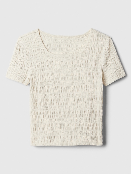 Image number 1 showing, Kids Crinkle Cotton T-Shirt