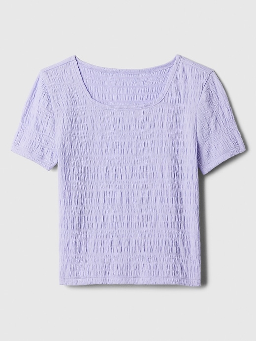 Image number 1 showing, Kids Crinkle Cotton T-Shirt