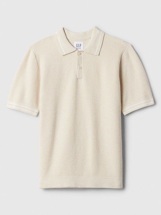 Image number 2 showing, Kids Sweater Polo Shirt
