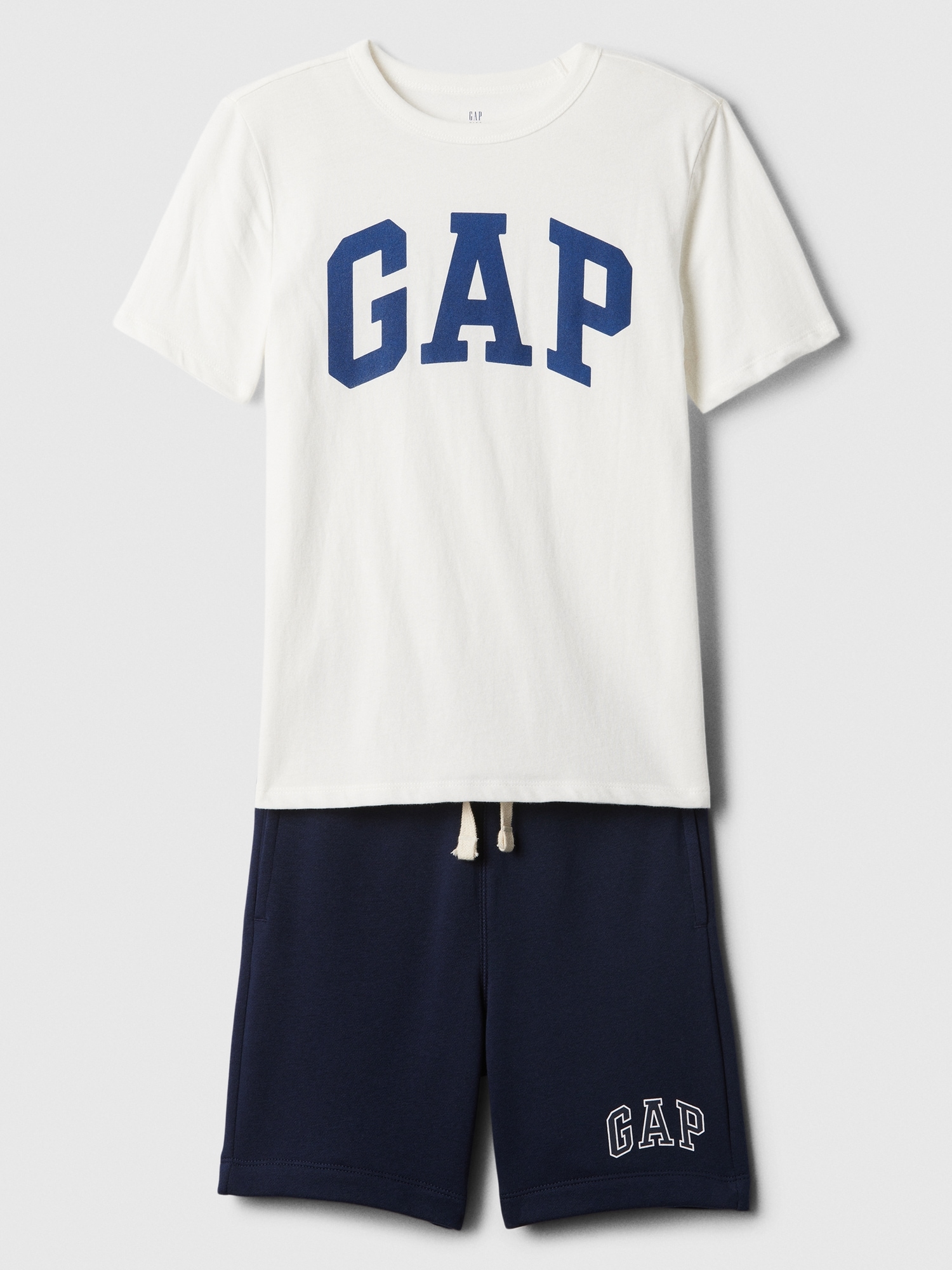 Kids Gap Logo TwoPiece Outfit Set Gap Factory