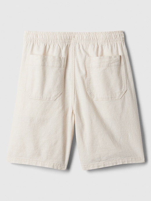 Image number 6 showing, 8" Easy Linen-Blend Shorts