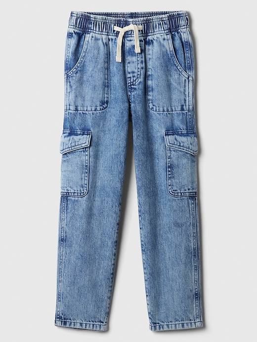Image number 4 showing, Kids Easy Pull-On Jeans