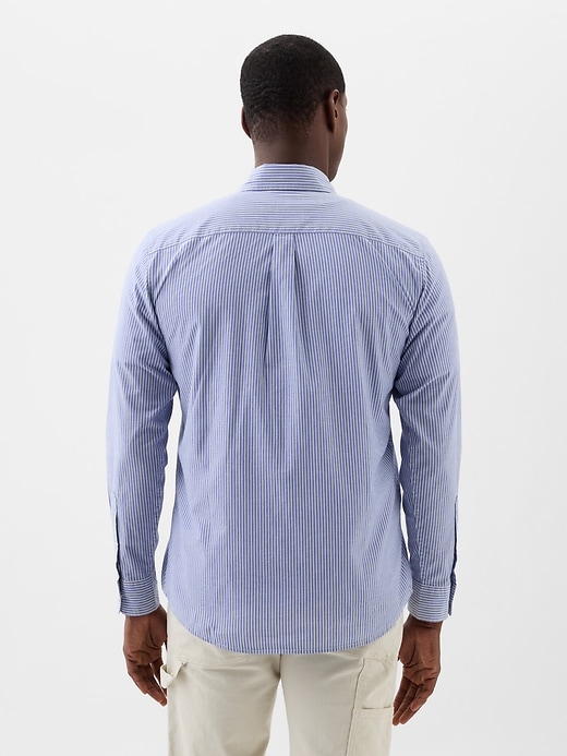 Image number 2 showing, Stretch Poplin Shirt in Standard Fit