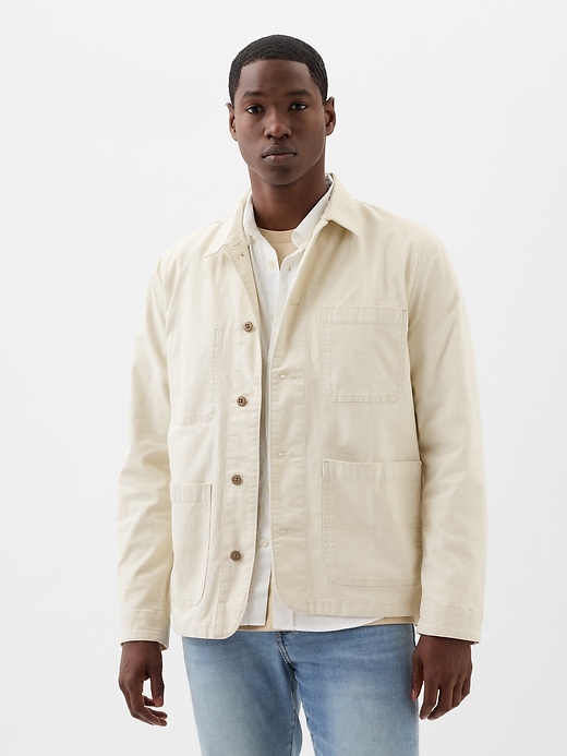 Image number 1 showing, Canvas Chore Jacket