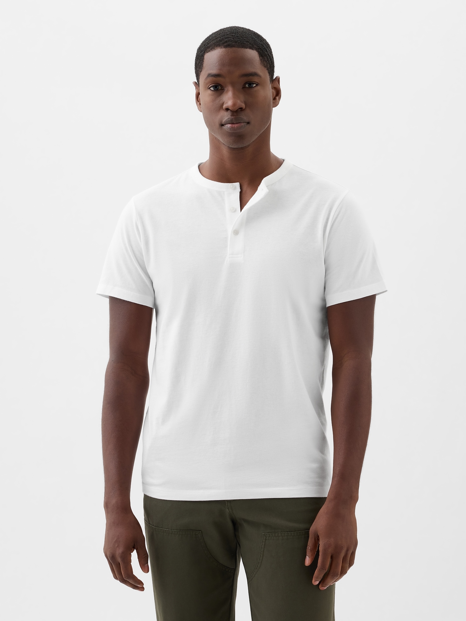 Everyday Soft Henley T-Shirt