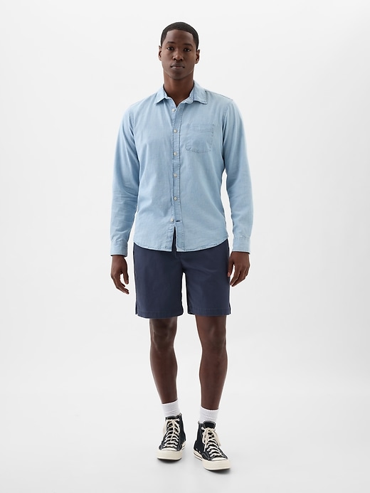 Image number 1 showing, 8" Essential Easy Shorts