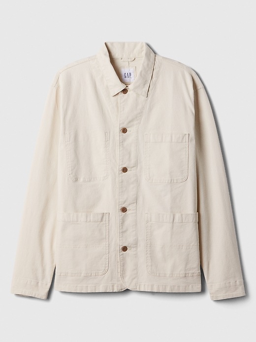 Relaxed Denim Chore Jacket | Gap Factory
