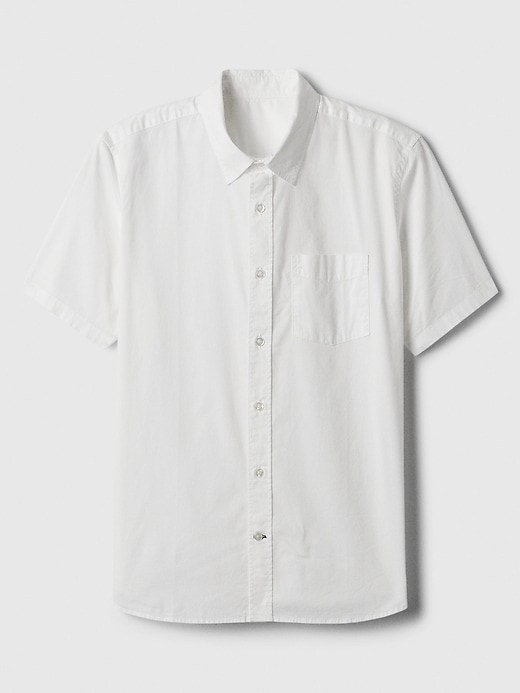 Image number 4 showing, Stretch Poplin Shirt in Standard Fit