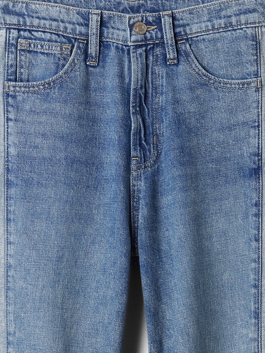 Image number 6 showing, High Rise Wide-Leg Jeans