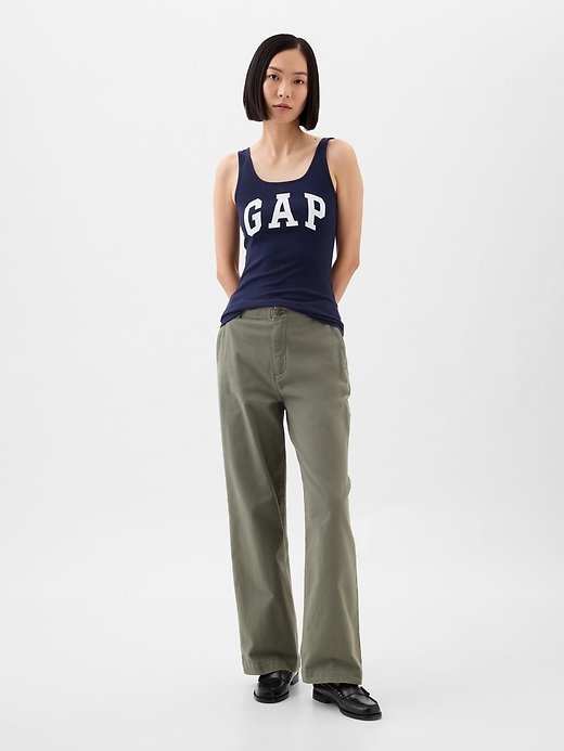 Image number 3 showing, Gap Logo Ribbed Tank Top