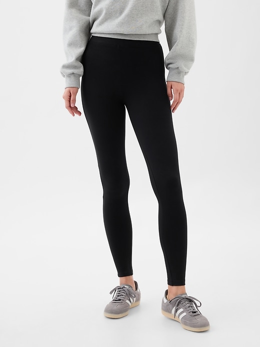 Image number 1 showing, Leggings in Stretch Jersey