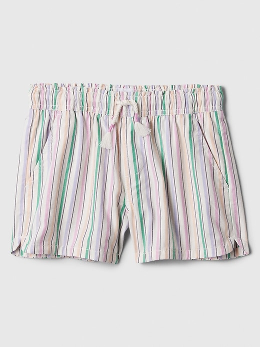 Image number 1 showing, Kids Chambray Pull-On Shorts