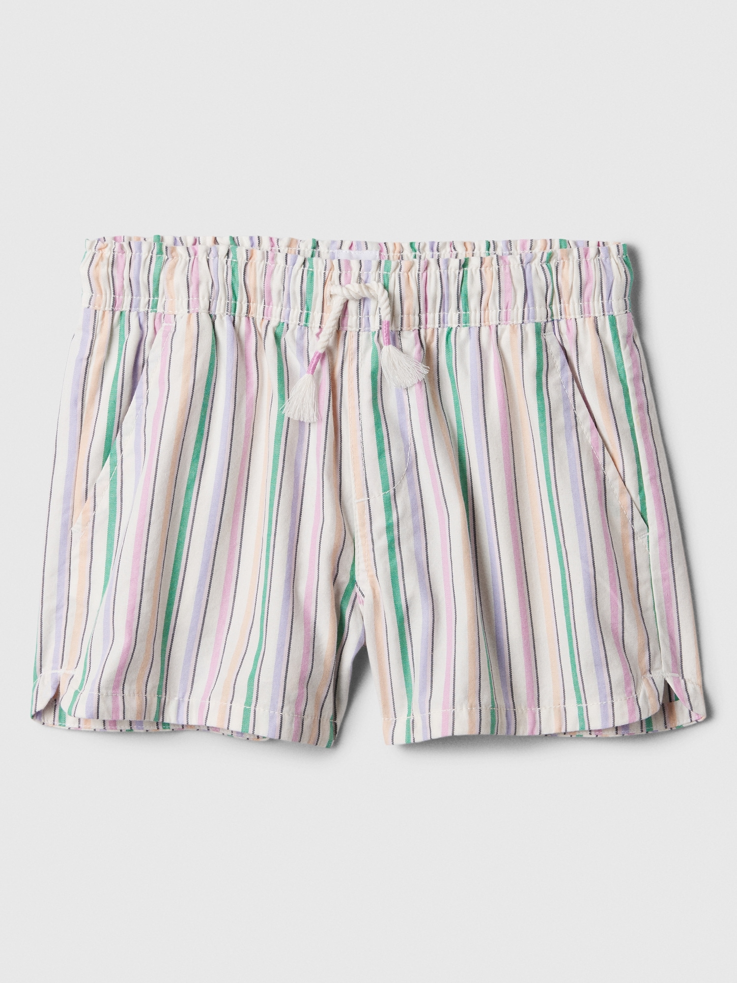 Kids Chambray Pull-On Shorts