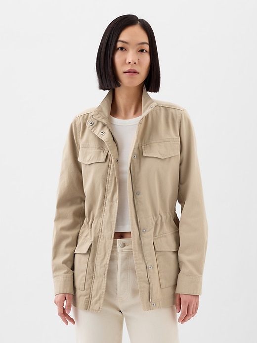 Canvas Utility Jacket | Gap Factory