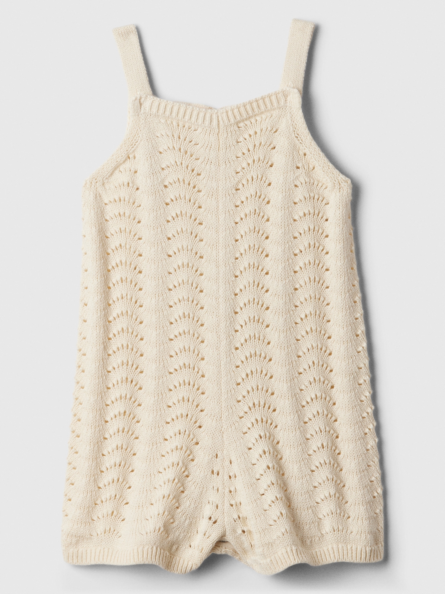 Baby Crochet Sweater Romper
