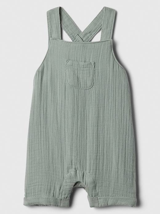 View large product image 1 of 1. Baby Gauze Overalls