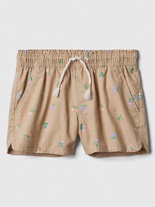 Image number 1 showing, Kids Chambray Pull-On Shorts