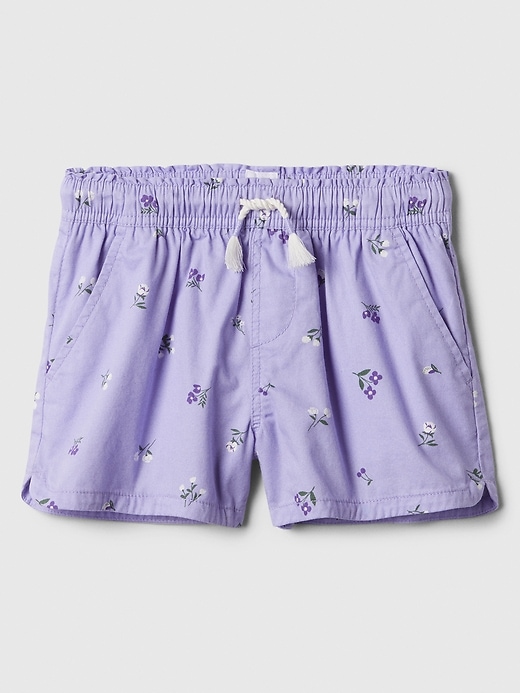 Image number 4 showing, Kids Chambray Pull-On Shorts
