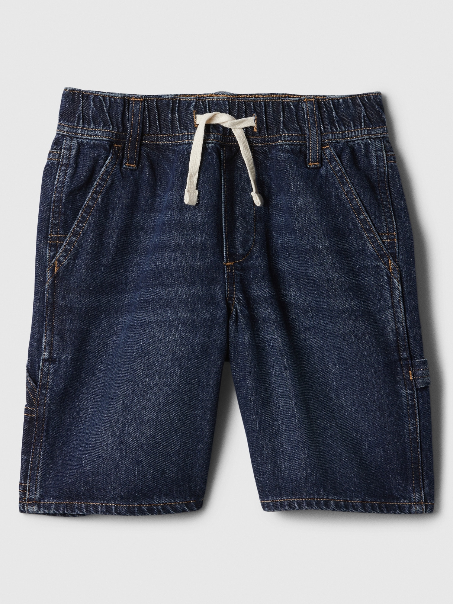 GenesinlifeShops PG - Monnalisa Girls Denim Shorts for Kids - Blue Wear  under jeans going for a walk PS Paul Smith