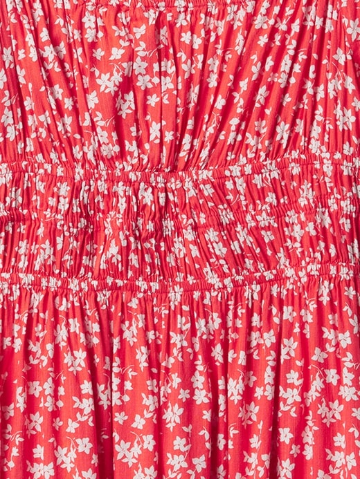 Image number 8 showing, Smocked Squareneck Mini Dress