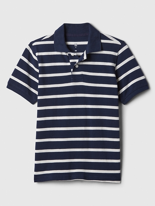 Image number 1 showing, Kids Pique Polo Shirt