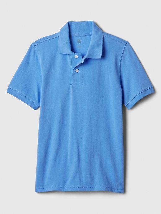 Image number 1 showing, Kids Pique Polo Shirt