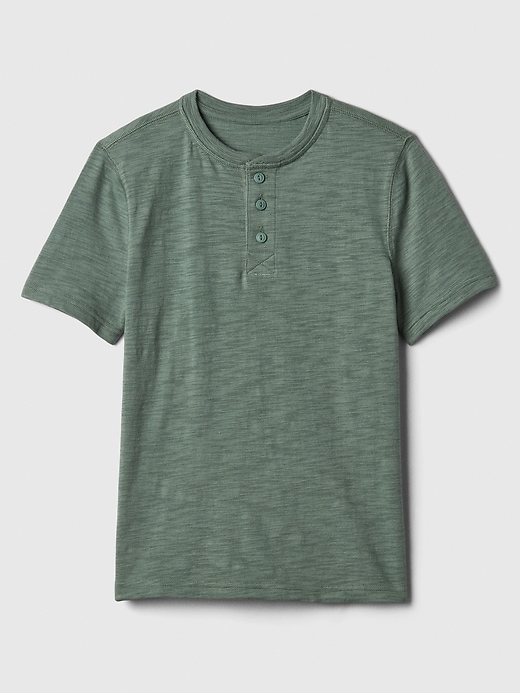 ZPB Men's Short Sleeve Henley Shirt - Casual Button-Up Tee With Chest Pocket