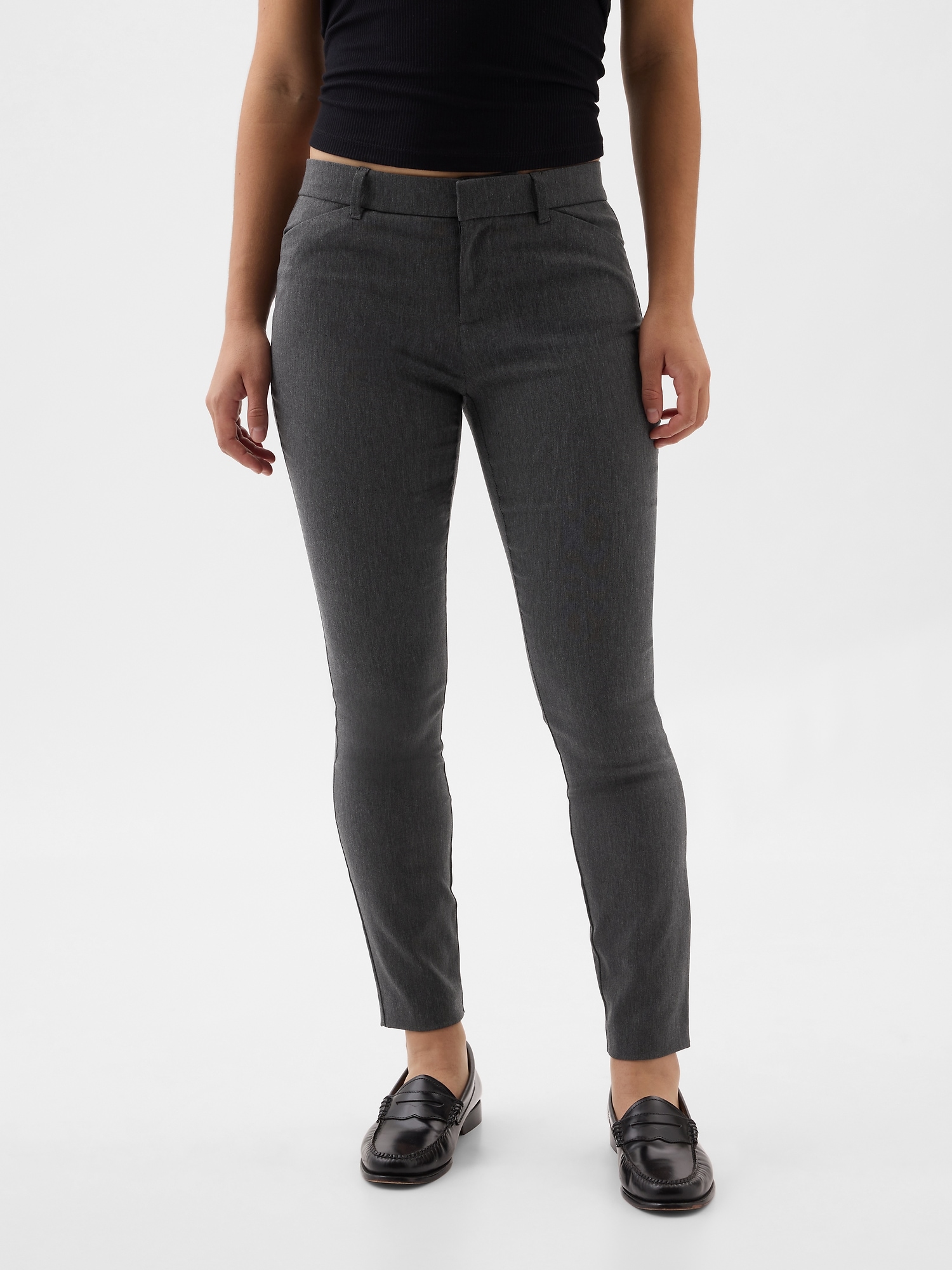 Skinny Ankle Pants in Bi-Stretch