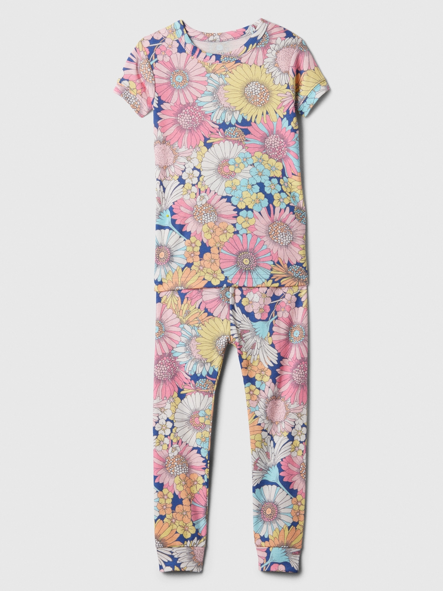 babyGap 100% Organic Cotton Floral PJ Set