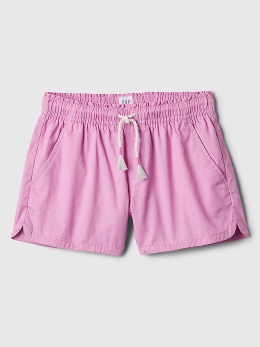 Image number 1 showing, Kids Chambray Pull-On Shorts