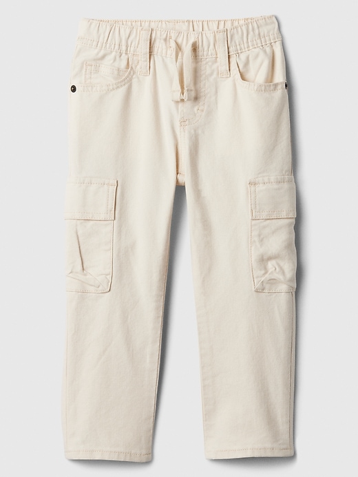 Image number 1 showing, babyGap Slim Cargo Pull-On Jeans
