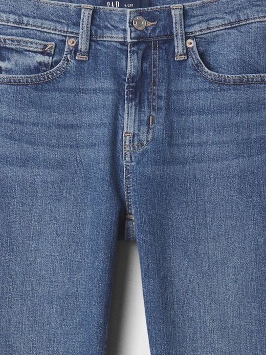 Image number 6 showing, Mid Rise Kick Fit Jeans