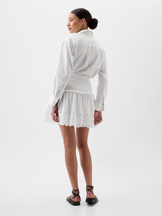 ★GLOWNY★PROVINCE EYELET MINI SKIRT (BLACK)★正規品/送料込 MUSINSA公式 | GLOWNY PROVINCE EYELET MINI SKIRT (BLACK)