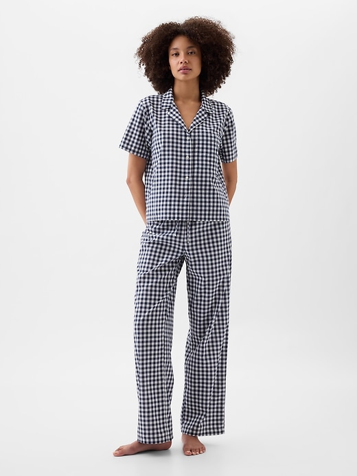 Image number 9 showing, Poplin PJ Pants