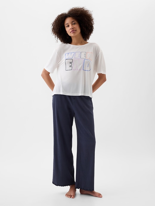 Image number 7 showing, Relaxed PJ Graphic T-Shirt