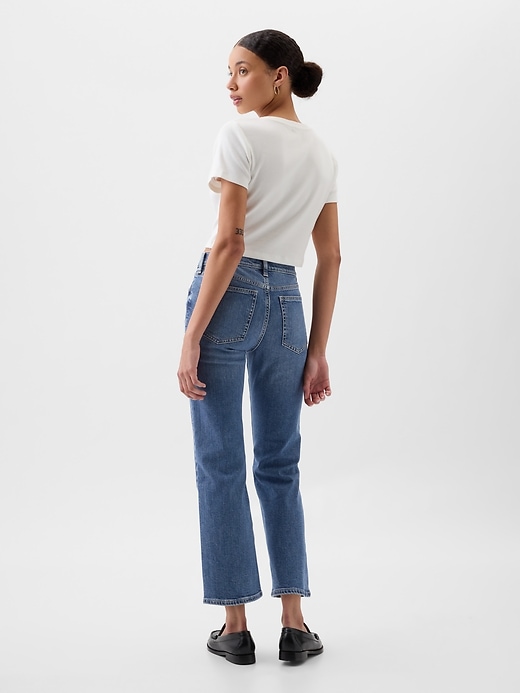 Image number 2 showing, Mid Rise Kick Fit Jeans